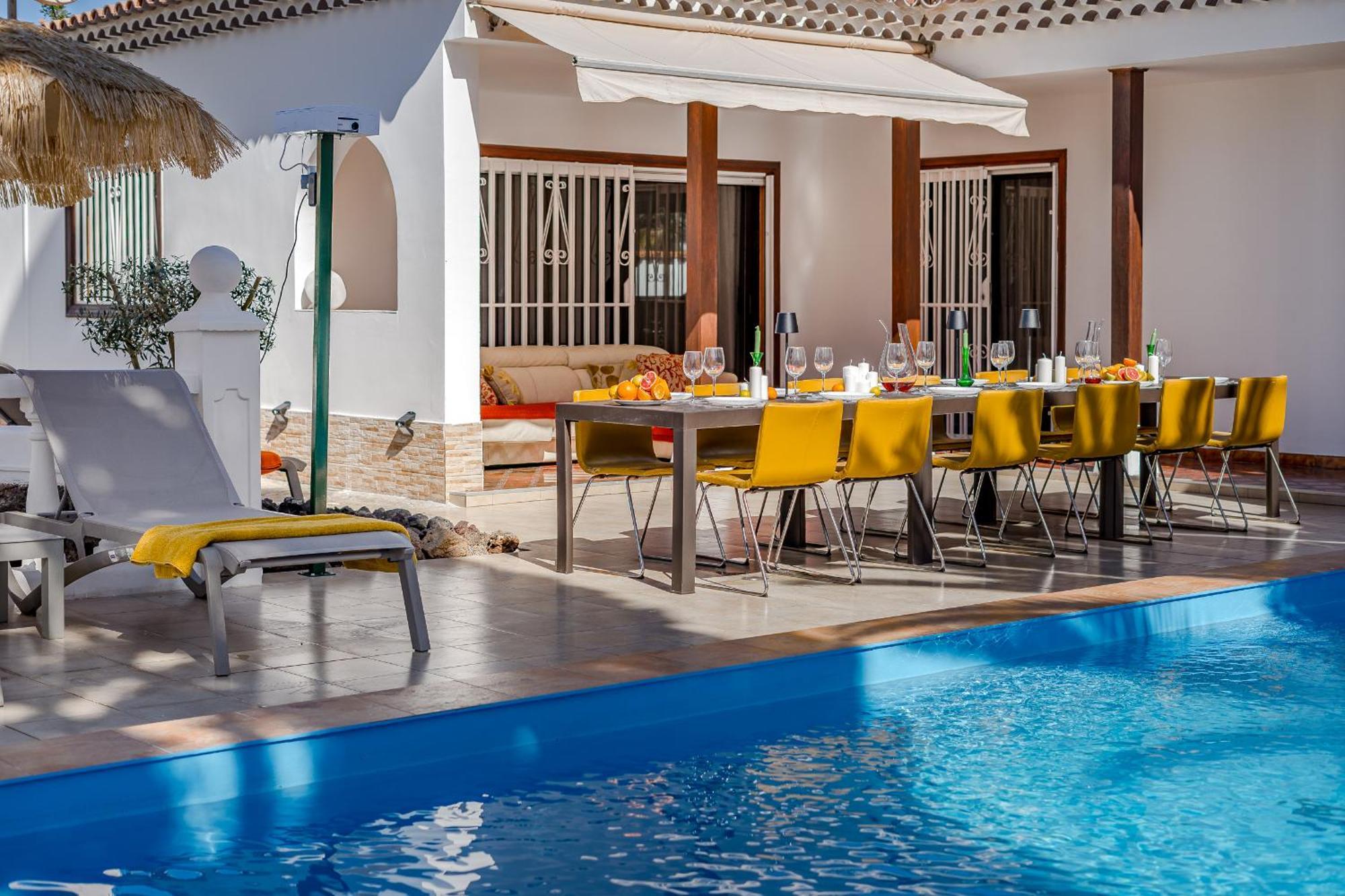Villa 4Bed Private Pool En Los Cristianos ลอส กริสเตียนอส ภายนอก รูปภาพ