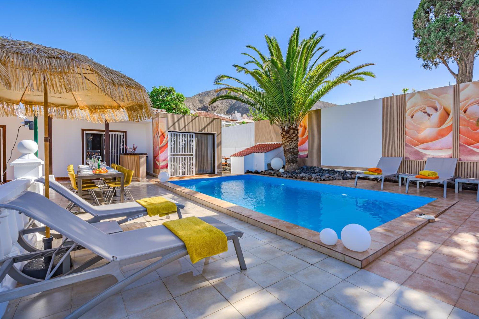 Villa 4Bed Private Pool En Los Cristianos ลอส กริสเตียนอส ภายนอก รูปภาพ