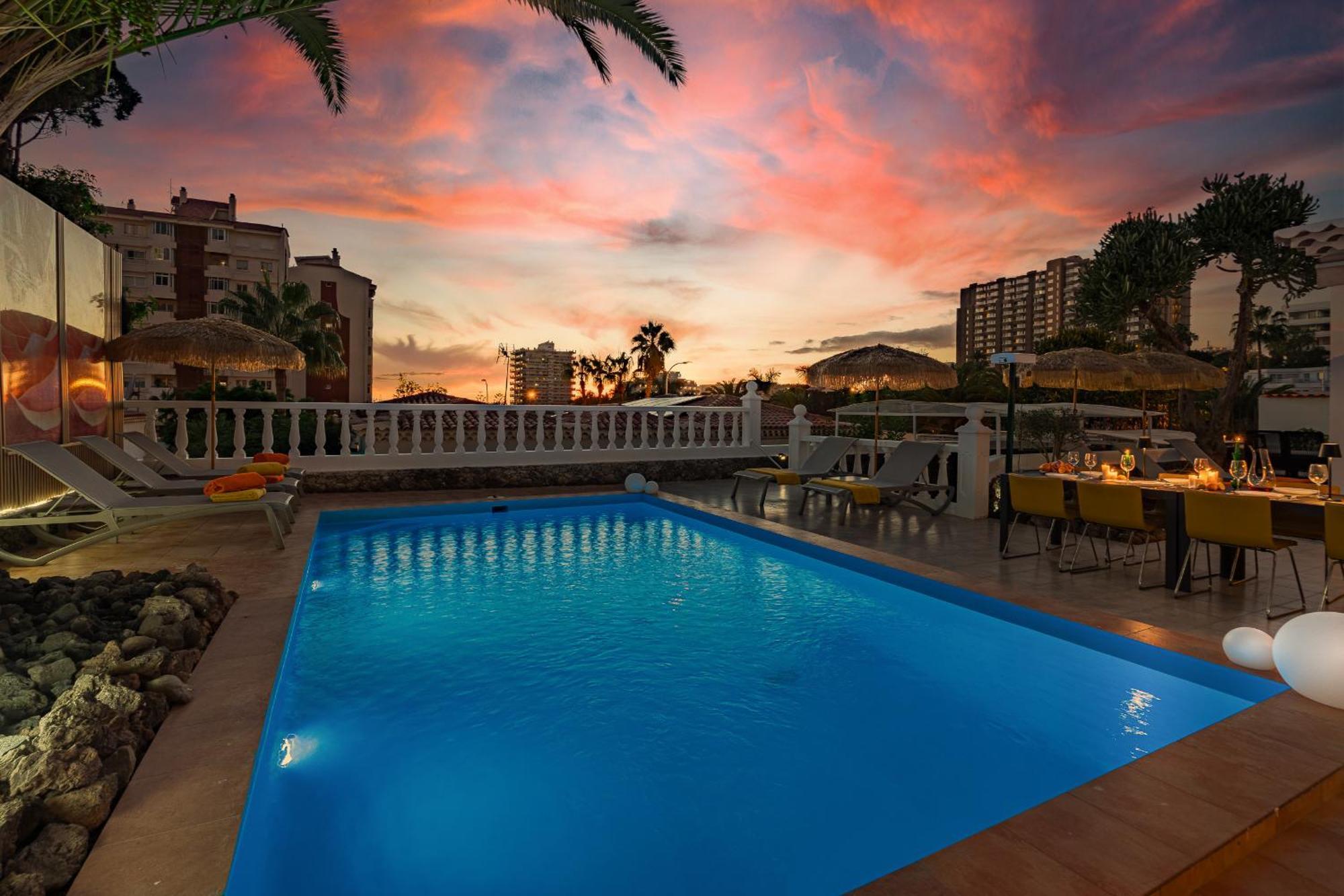 Villa 4Bed Private Pool En Los Cristianos ลอส กริสเตียนอส ภายนอก รูปภาพ