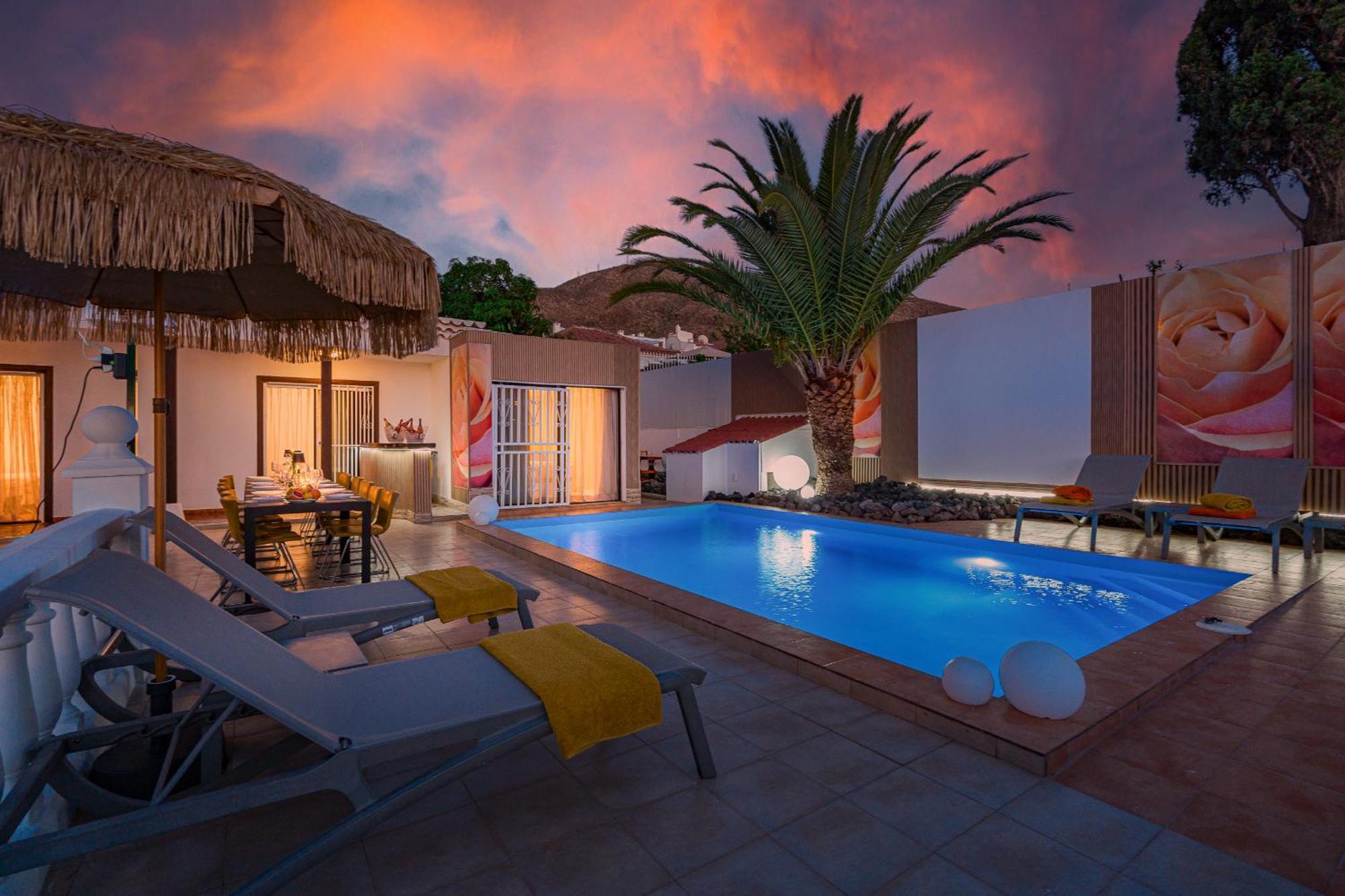 Villa 4Bed Private Pool En Los Cristianos ลอส กริสเตียนอส ภายนอก รูปภาพ