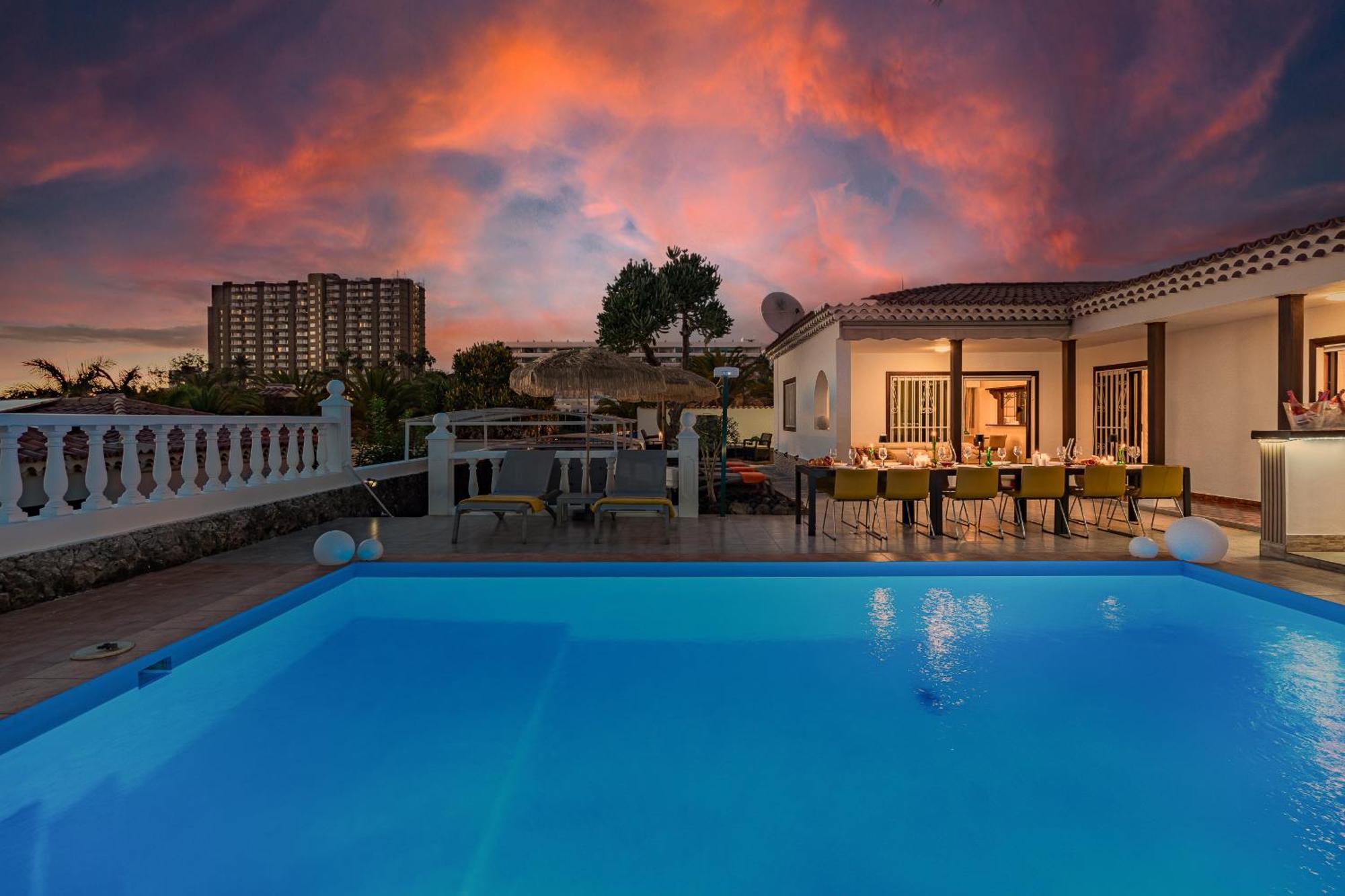 Villa 4Bed Private Pool En Los Cristianos ลอส กริสเตียนอส ภายนอก รูปภาพ